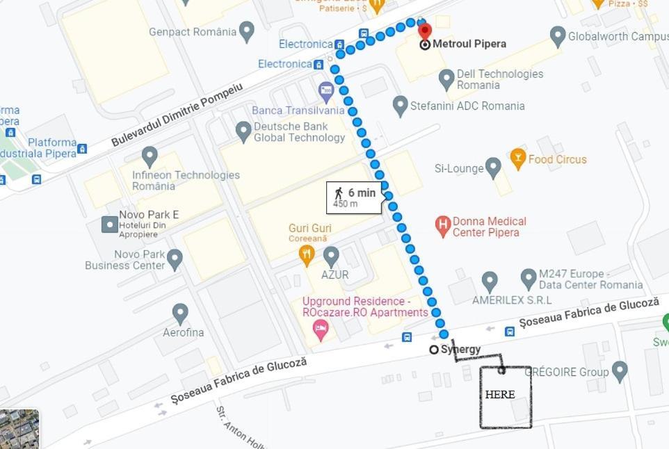Sunshine - New & Quiet 1Br Apt, Business Area, Close To Airport, Highway A3, Subway บูคาเรสต์ ภายนอก รูปภาพ